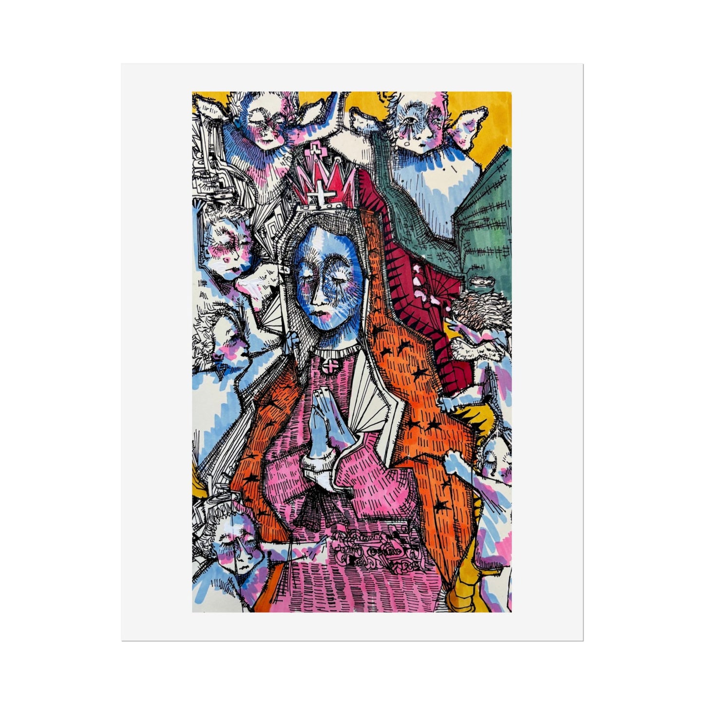 "heaven" print