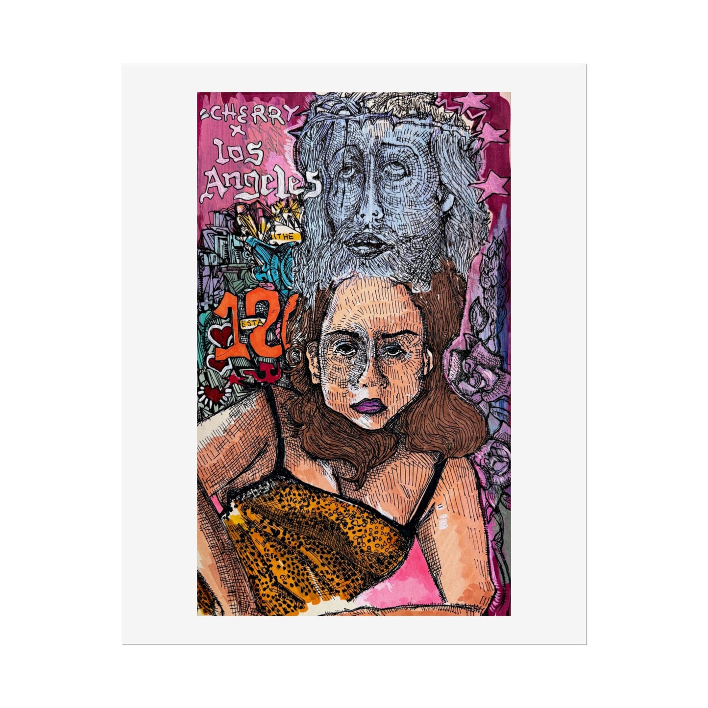 "LOS ANGELES" print